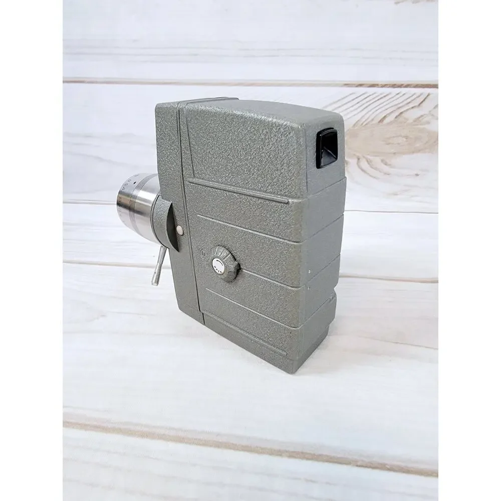 Vintage Bell & Howell Electric Eye 8mm Movie Camera Tested W/Case & Manual